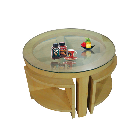 Coffee table with chairs CT-808048