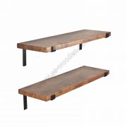 Industrial Forged Steel Floating Shelf SS-IN803