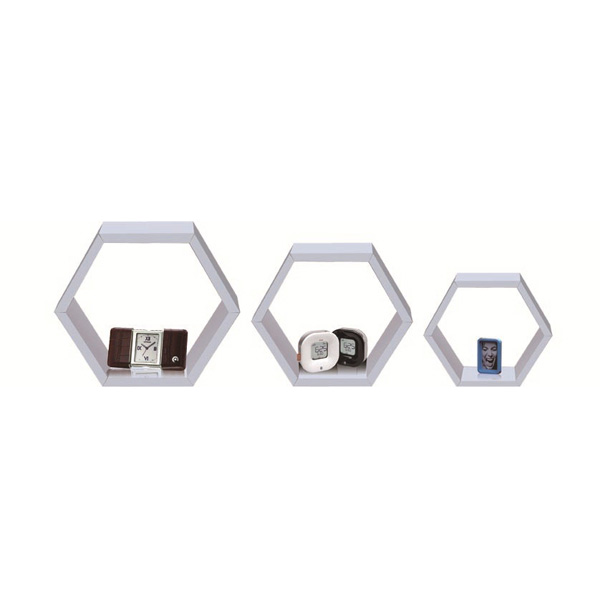 Hexagon wall shelf WS-3629524W