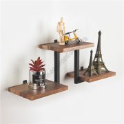 2-Tier Wall Shelf with Tube SS-IN801-D