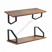 Floating Wall Shelf with Brackets SS-IN809