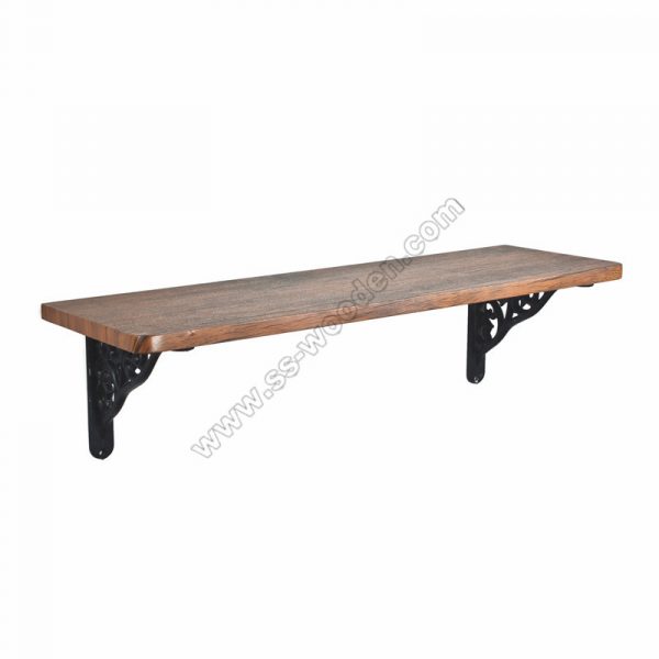 Floating Wall Shelf with Brackets SS-IN811